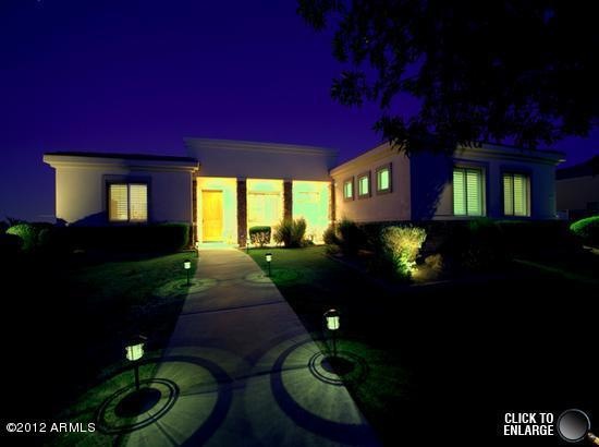 Front of Home at Twilight