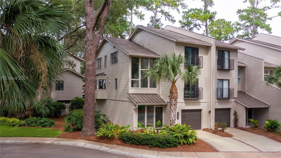 Beautiful landscaping out front