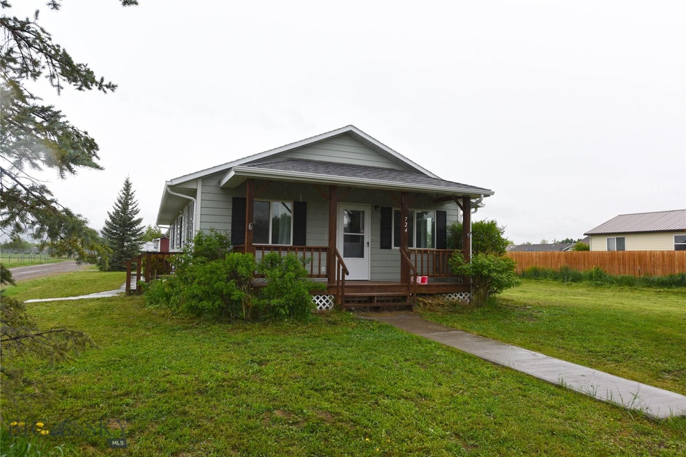 Street view with covered porch.