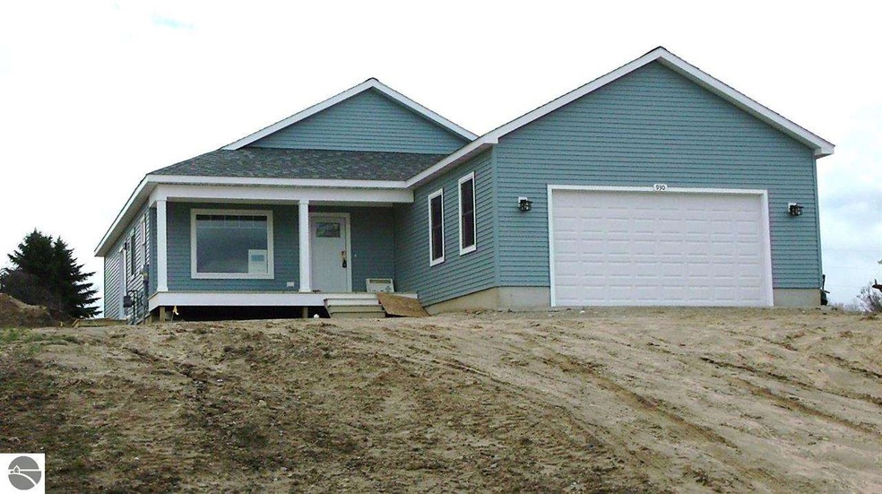 Will have finished driveway and sidewalk. Also gra