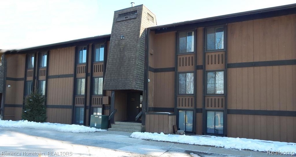 Building View In Winter