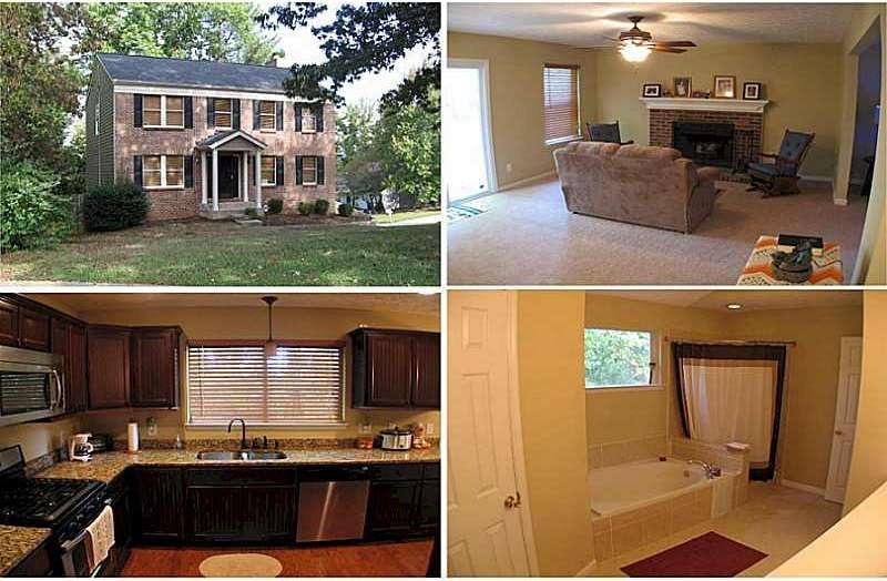 Exterior Front. Stunning  Renovated Brick Front Ba
