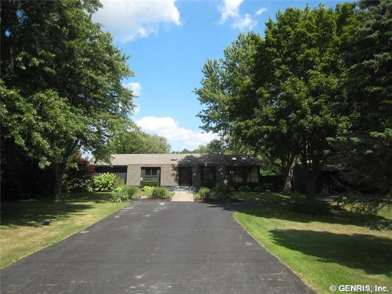Exterior Front. Front view of 3886 Stoddard Road, 