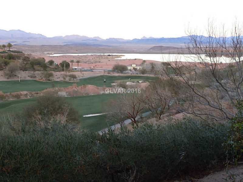 View. This panoramic view of the golf course, lake