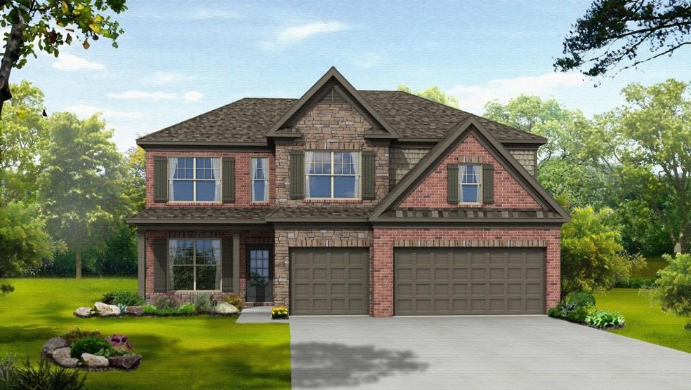 Color Rendering of Plan & Elevation.