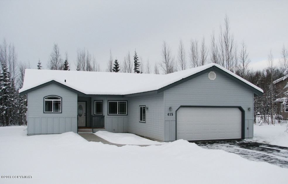 Exterior on a snowy day.