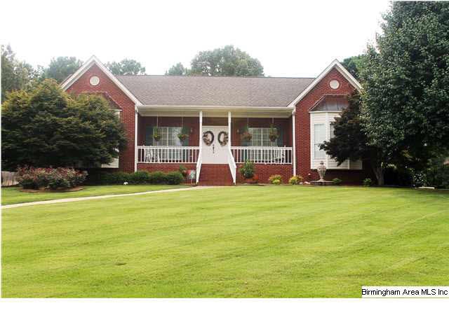 Front porch with Double entry doors