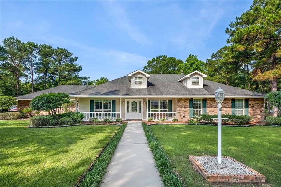Lovely home on acre lot.