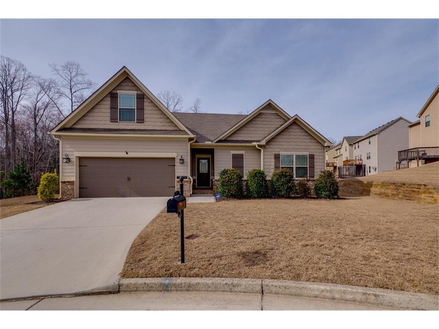 Amazing cut-de-sac lot with a private backyard.
