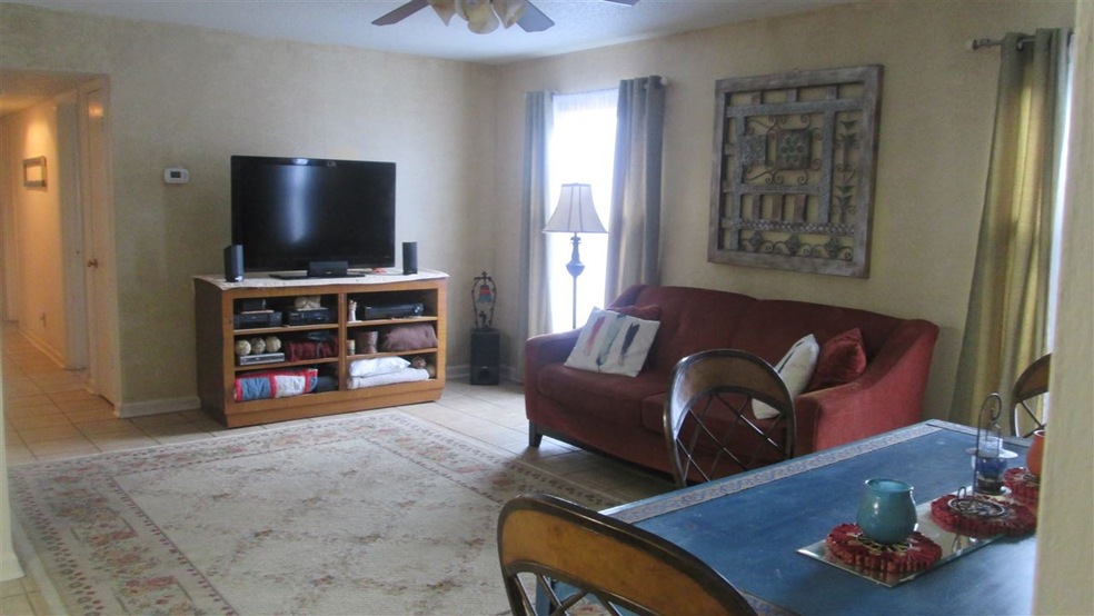 Living room open to Dining Room