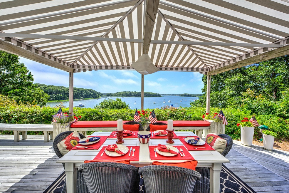 Rear Deck to water view