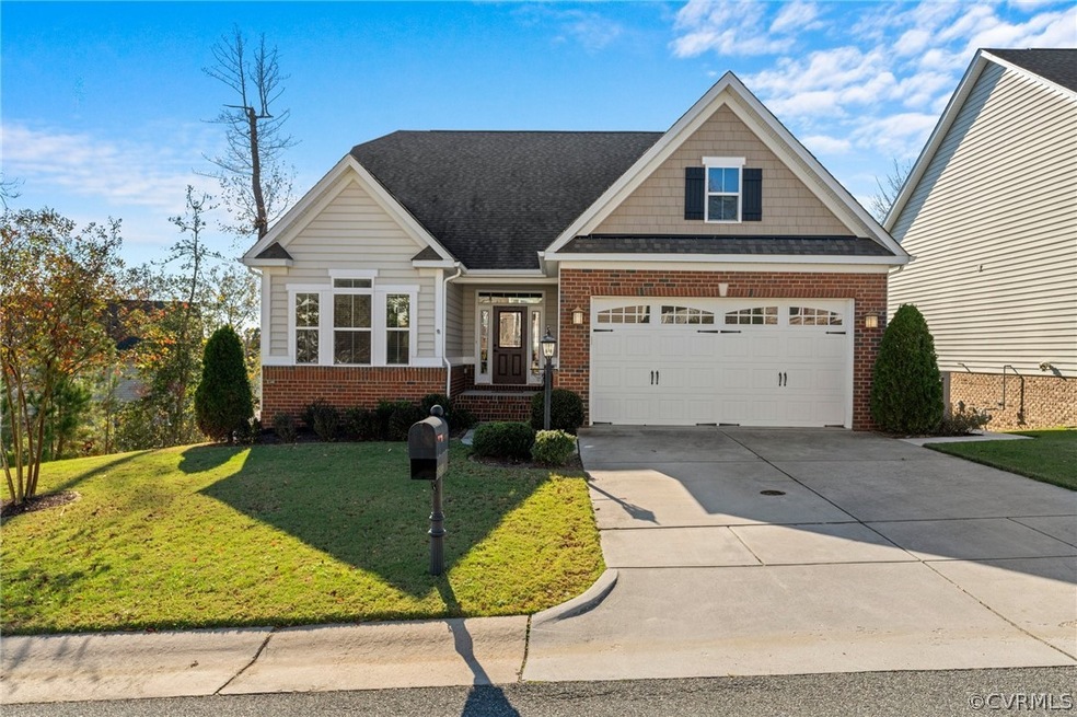 Front of home, on the end of the street with no ne