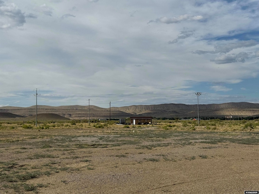 From the frontage road off of I-80