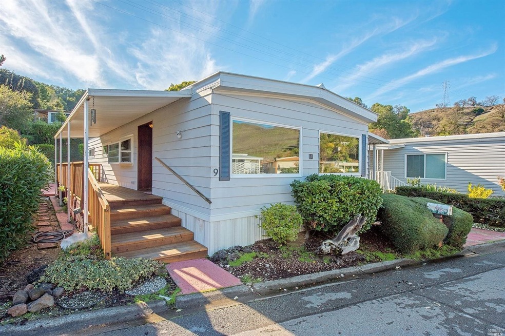 9 Scenic Drive is a lovely home in Marin Valley Mobile Country Club, a city-owned mobile home park with about 350 spaces.