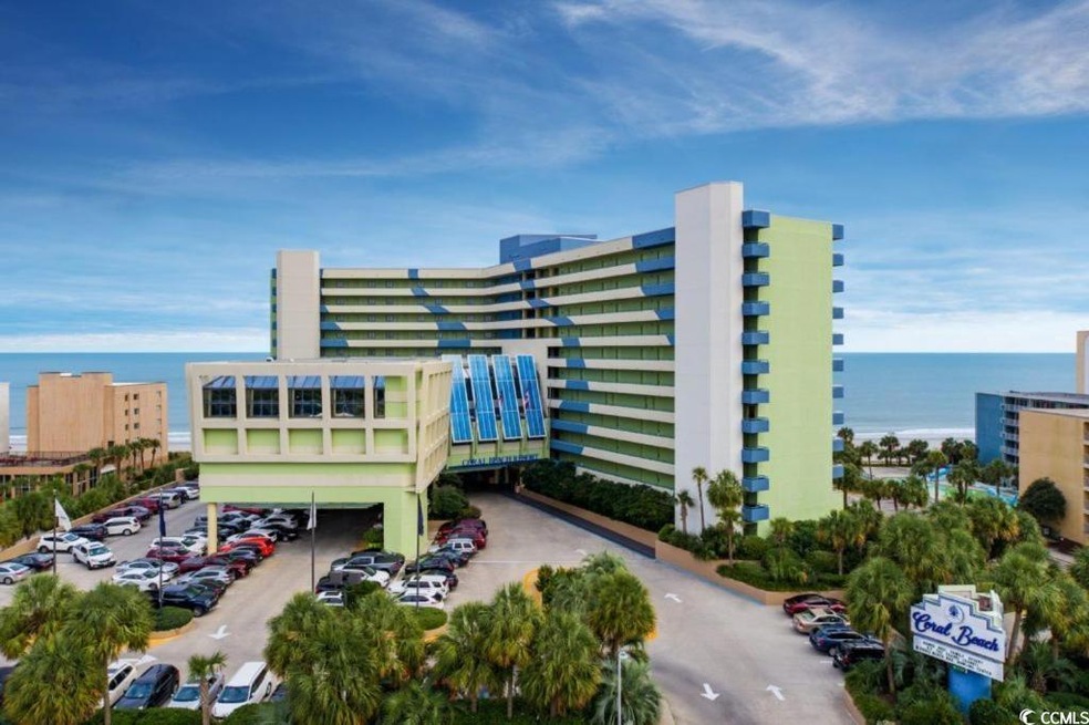 View of building exterior with a water view