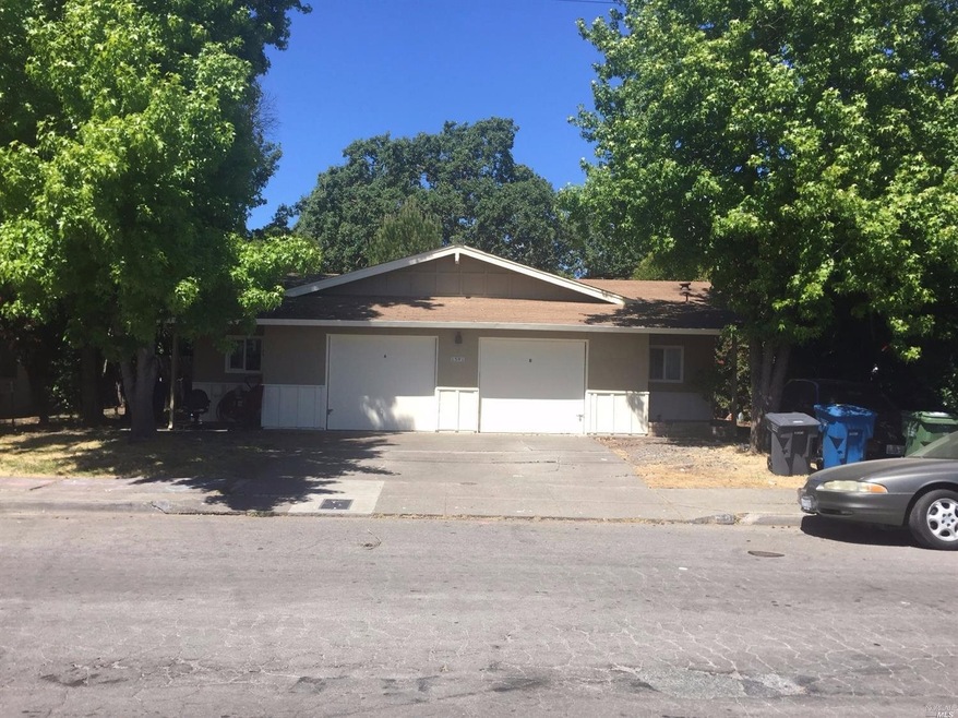 Freshly painted and ready for the new owners. Front elevation.