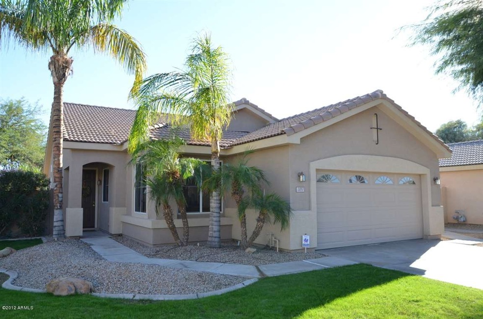 Landscaped front of home