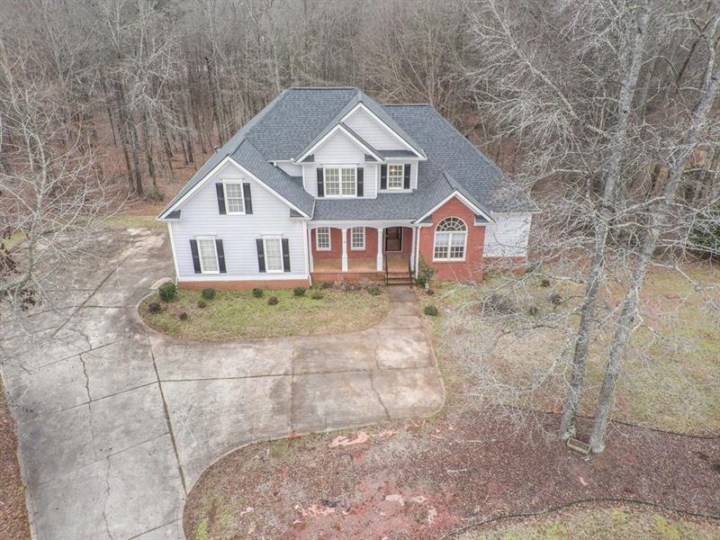Aerial Front of House
