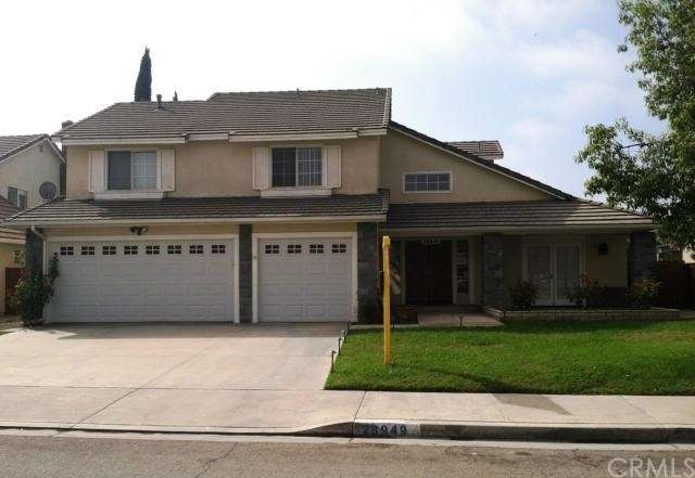 Front View - 3 Car attached garage