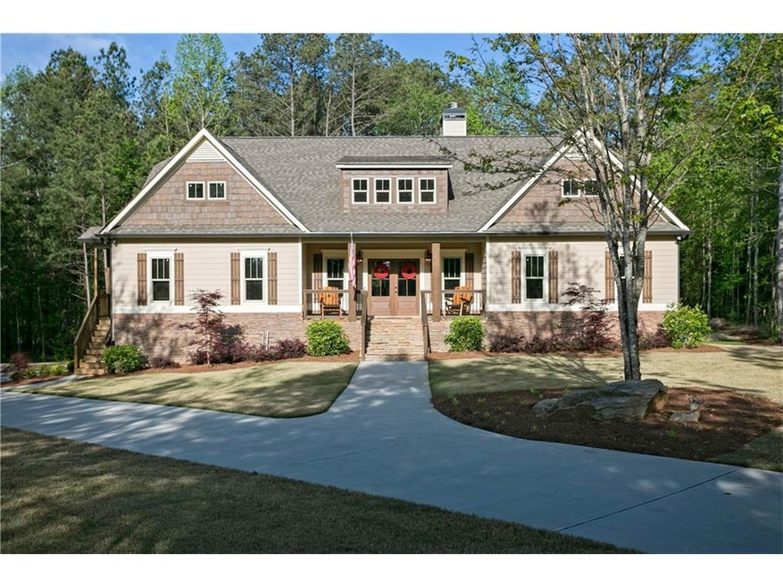 Classic craftsman styled home tucked away on over 