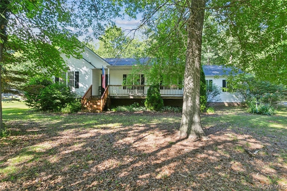View of back of property