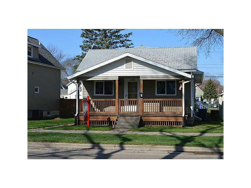 Front Exterior. Nice size open front porch!