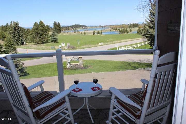 Views from the deck of Flathead River