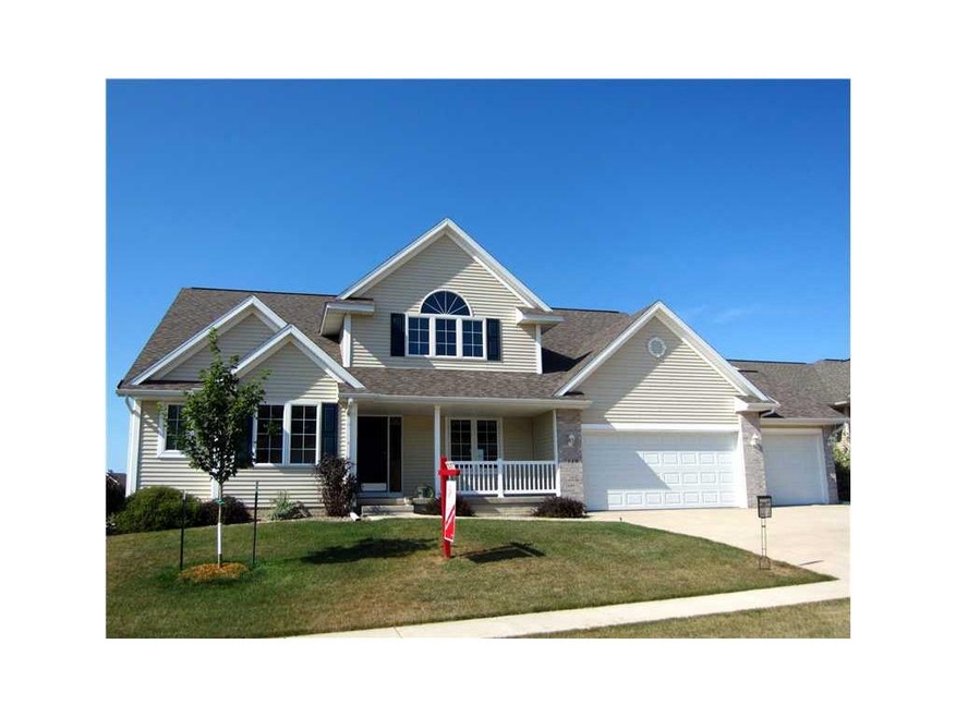 Facade/Exterior Front. Inviting front porch, overs