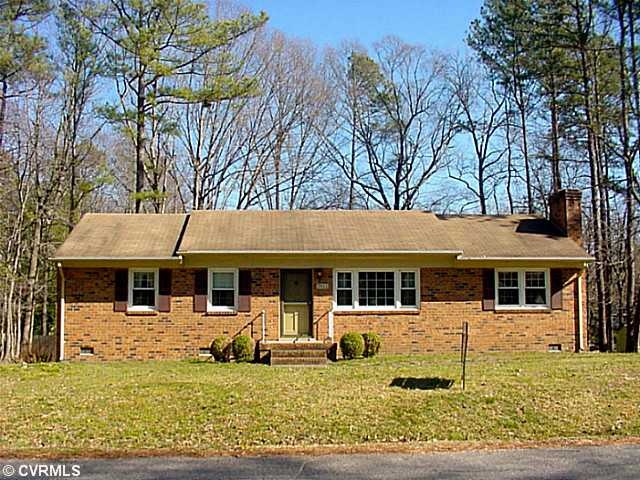 Exterior Front - Easy maintenance brick ranch.