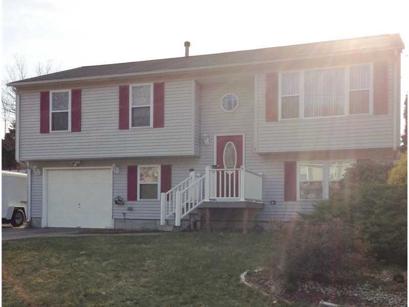 Exterior Front. Maintenance free vinyl siding. One