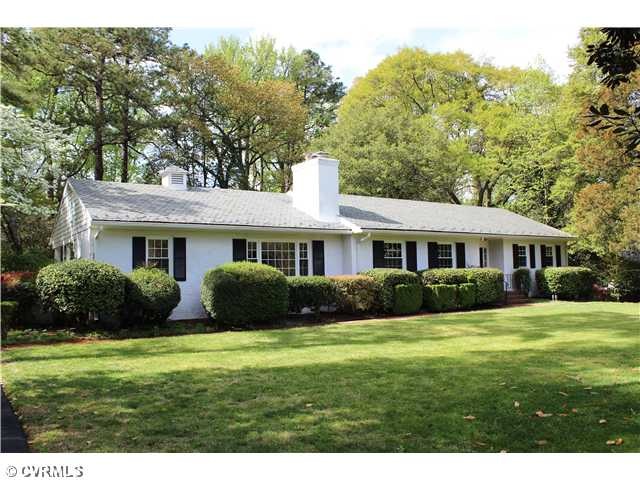 Exterior Front - Beautifully landscaped brick ramb