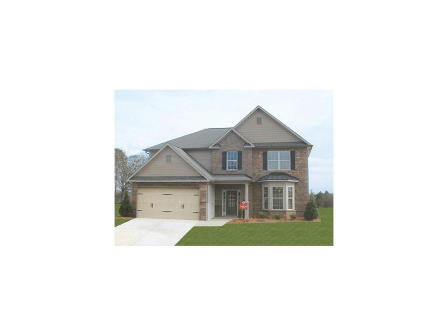 Exterior Front. Not actual home. Sample of plan an