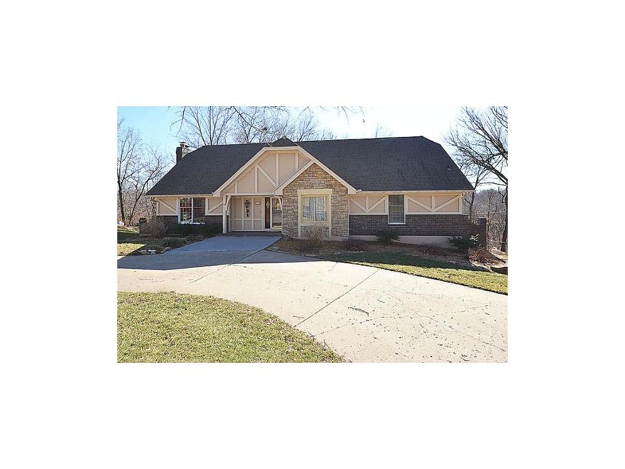 Front Elevation with circle drive