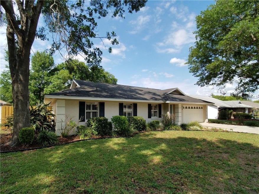 Front of home.