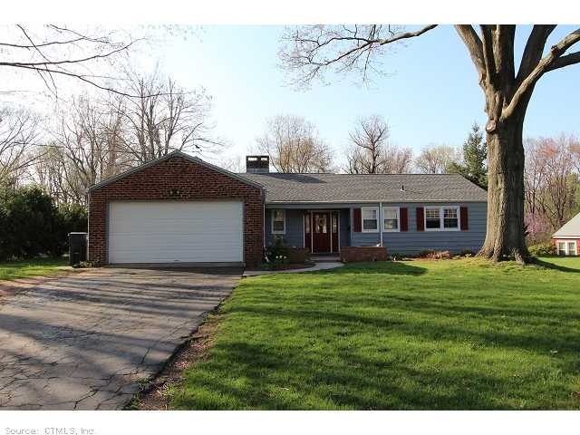Exterior Front. Beautiful Ranch home with 2 car ga