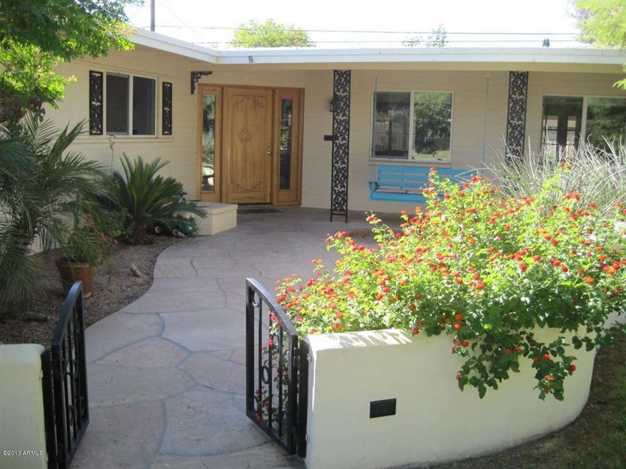 Welcoming entrance