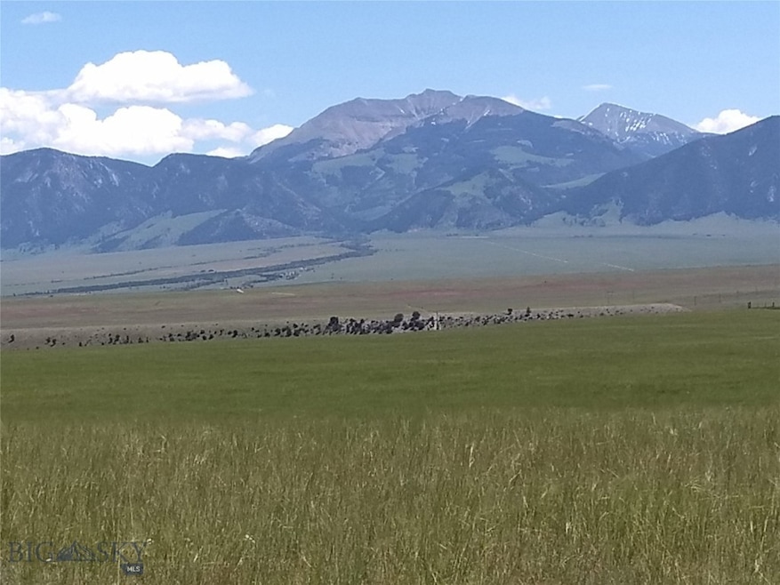 Fan Mountain and the Madison Range, from Lot 102.