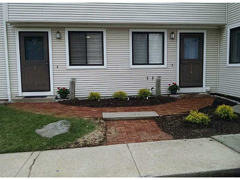 Exterior Front. New landscaping.