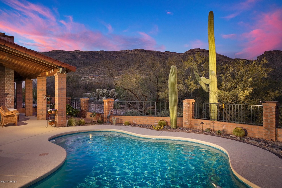 Pool Evening Views