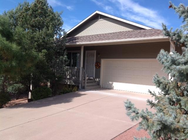 Front exterior with porch