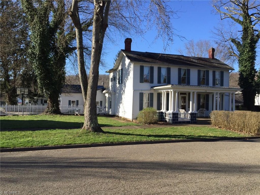South view of the front of the home