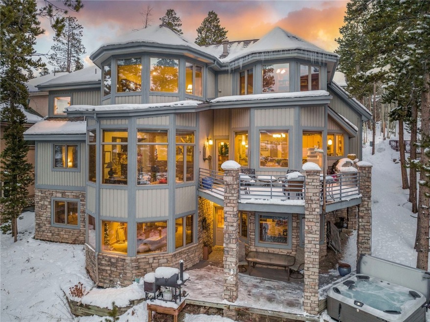 The property is perched on the majestic setting of