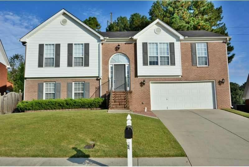 Exterior Front. Beautiful four sides brick split f
