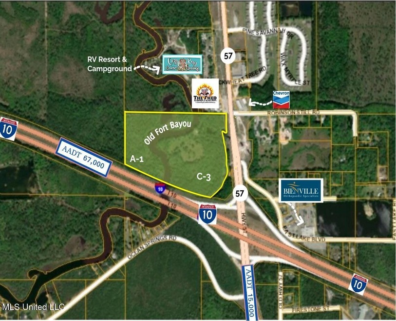 revised aerial view