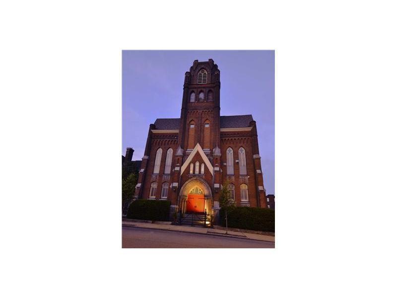 Exterior Front. 1896 German Lutheran Church buildi