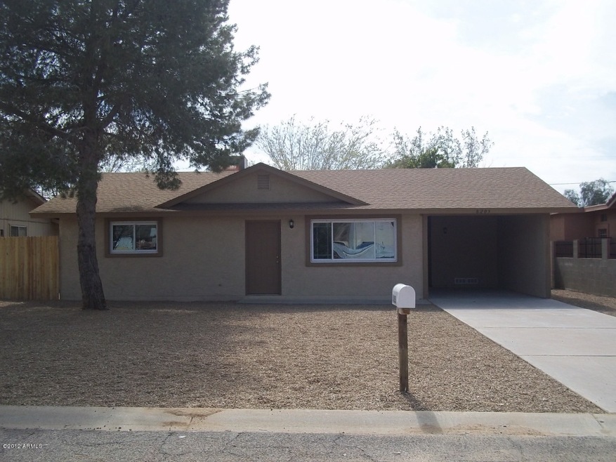 Front of home