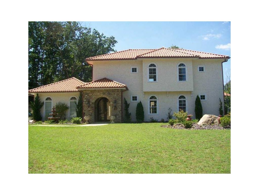 Exterior Front. Beautiful Custom Mediterranean Est