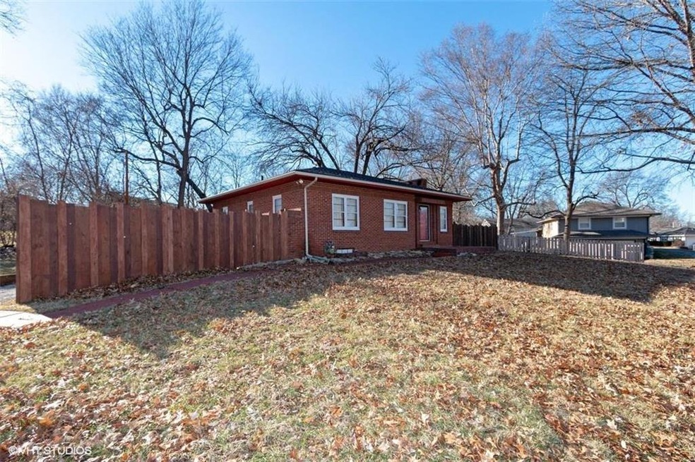 All brick ranch with new roof.