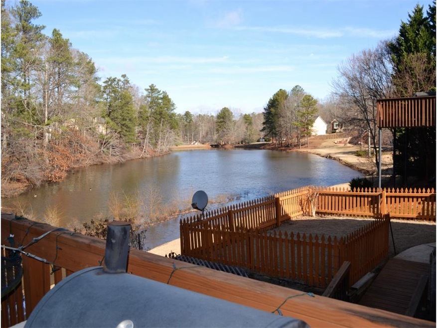 View of Lake from Back Deck