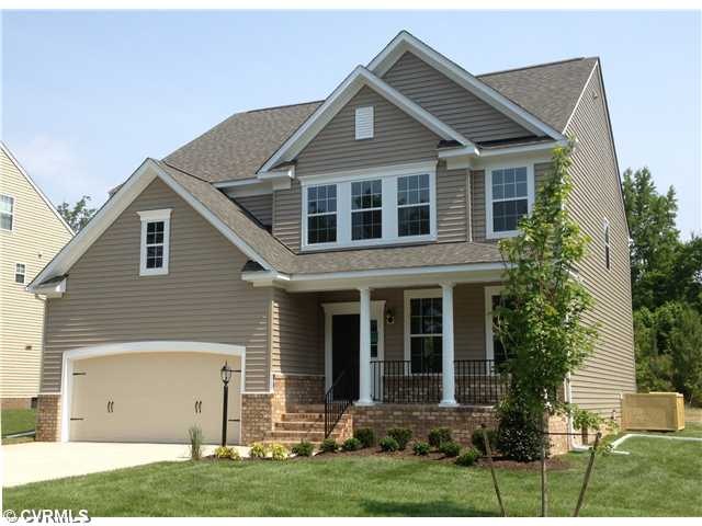 Exterior Front - Grayson Floor Plan by HHHunt Home